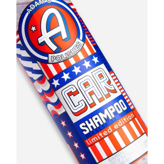 Adam's 4th of July 2022 Car Shampoo With Carnauba Beads